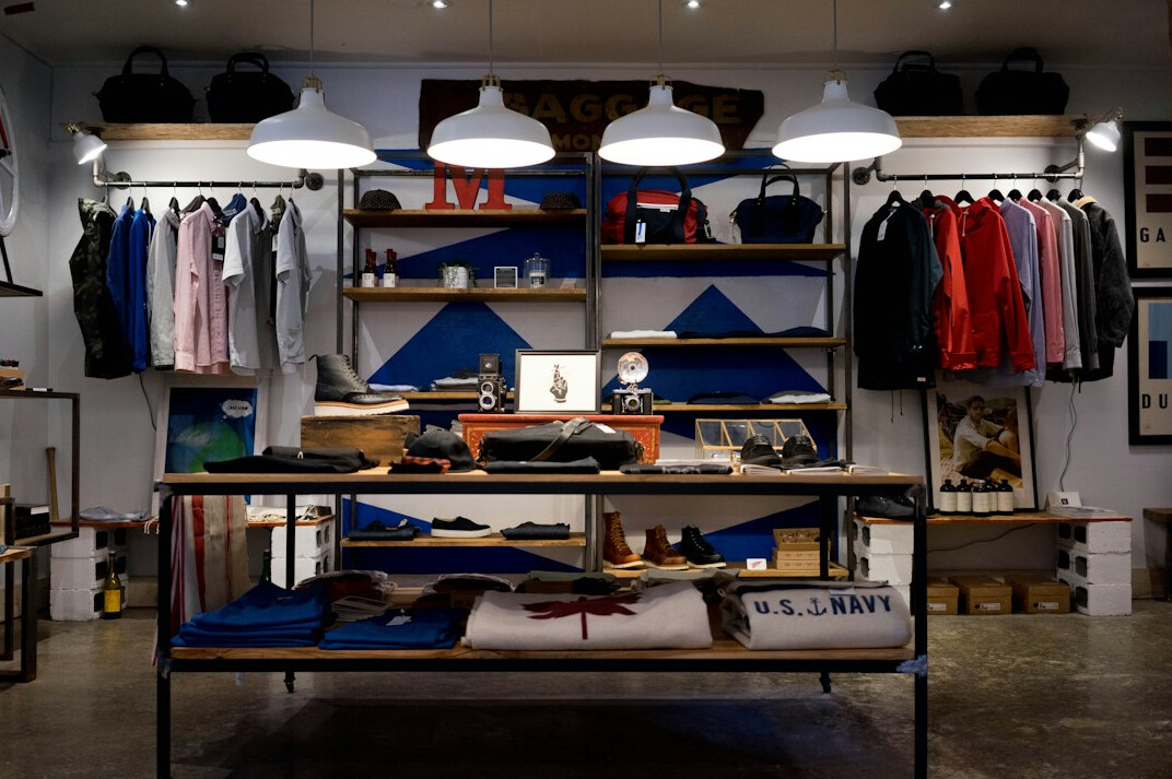 modern retail store interior
