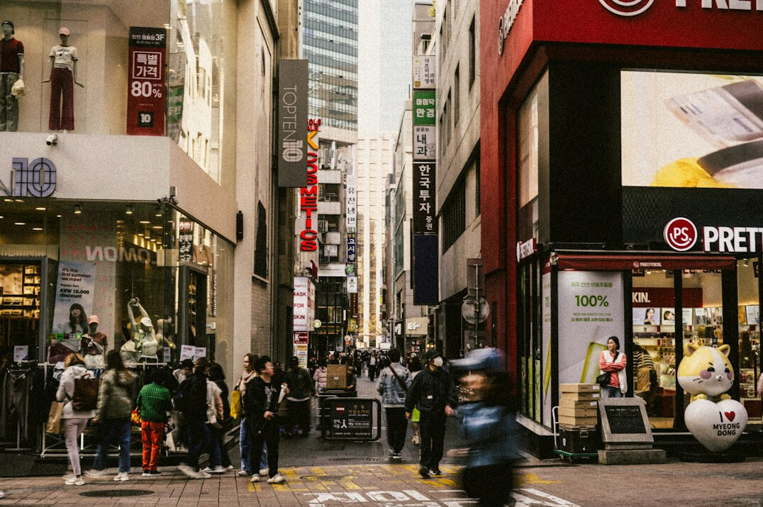 retail store on busy street